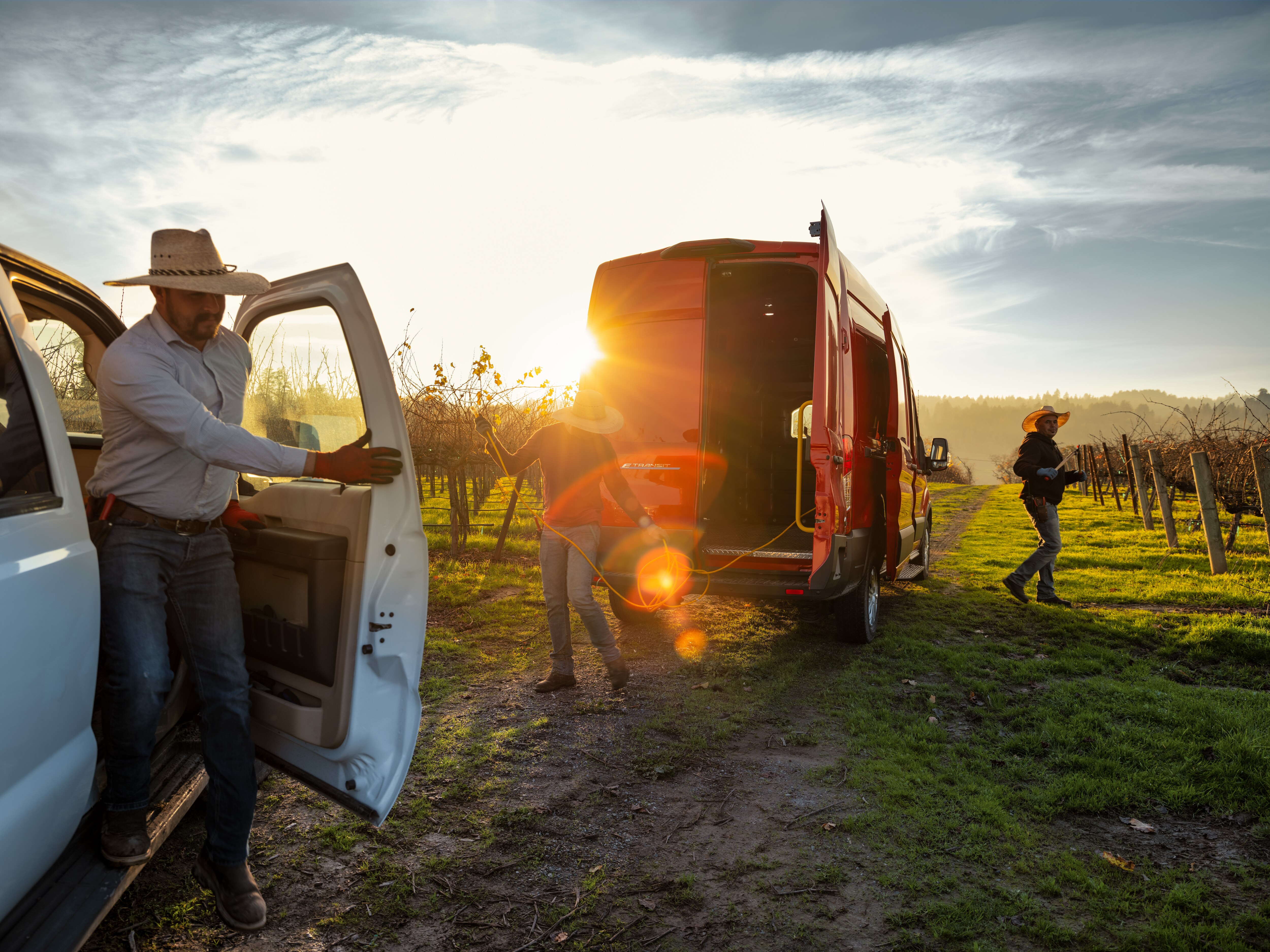 Ford Pro electric vehicles, coupled with the solar power that many Sonoma County ranches already generate and store, represent an important way to help offset rising fuel costs
